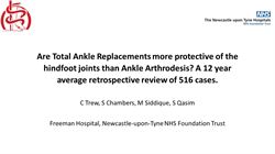 Are total ankle replacements more protective of the hindfoot joints than ankle arthrodesis? A 13 year average retrospective review of 516 cases