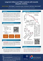 Long-term follow up of TAR in patients with juvenile idiopathic arthritis