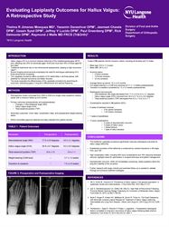 Evaluating Lapiplasty Outcomes for Hallux Valgus: A Retrospective Study