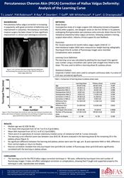 The learning curve of third-generation percutaneous chevron and Akin osteotomy (PECA) for hallux valgus