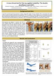 A new clinical test for first ray sagittal instability: the double dorsiflexion test