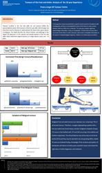 Tumors of the foot and ankle: analysis of a 10 years’ experience from a large UK tumor center