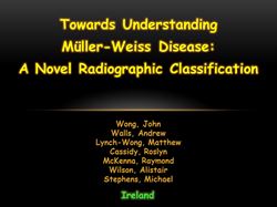 Towards understanding Müller-Weiss disease: a universal platform