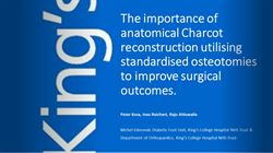 The importance of anatomical Charcot reconstruction utilising standardised osteotomies to improve surgical outcomes