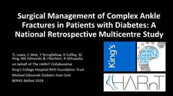 Surgical management of complex ankle fractures in patients with diabetes: a national retrospective multicentre study