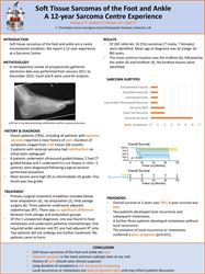 Soft tissue sarcomas of the foot and ankle: a 12 year Sarcoma Centre experience