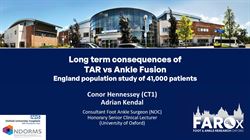 Long term consequences of Total Ankle Replacement versus Ankle Fusion; a 25 year national population study of 41,000 patients
