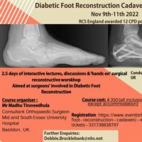 Diabetic Foot Reconstruction Cadaveric Workshop