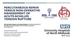 Percutaneous Repair versus Non-Operative Management of Acute Achilles Tendon Rupture