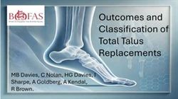 Outcomes and Classification of Total Talus Replacements