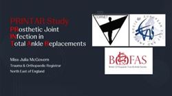 Prosthetic Joint Infection in Total Ankle Replacement - The PRINTAR Study