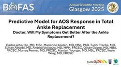 Predictive Model for AOS Response in Total Ankle Replacement: Doctor, Will My Symptoms Get Better After the Ankle Replacement?